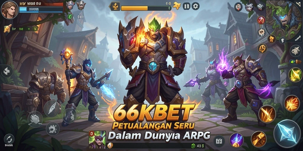 Tampilan gameplay menegangkan dalam 66KBET dengan aksi seru.