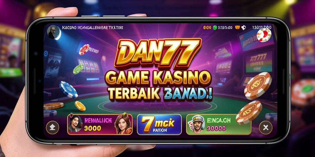 Screenshot menunjukkan gameplay seru dari DAN777 dengan dealer langsung.
