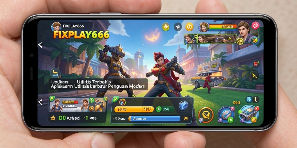 Tampilan antarmuka utama FIXPLAY666 yang intuitif dan ramah pengguna.