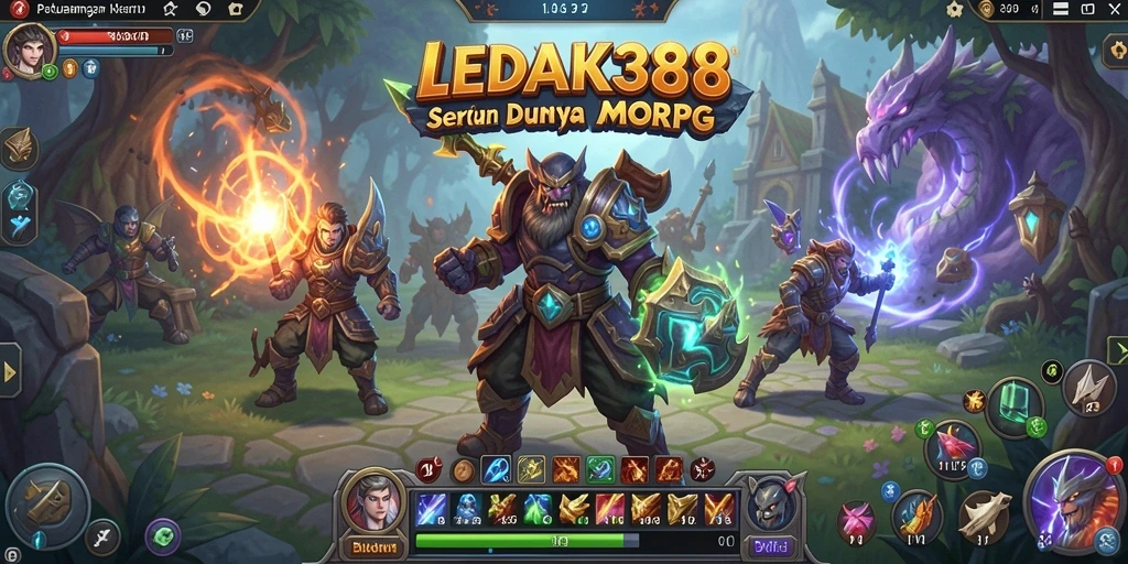 Tampilkan gameplay LEDAK388 dengan aksi seru di dunia MMORPG.