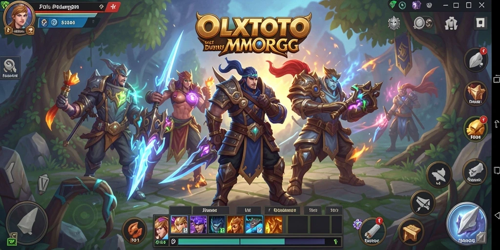 Gameplay seru OLXTOTO di dunia MMORPG yang menawan.