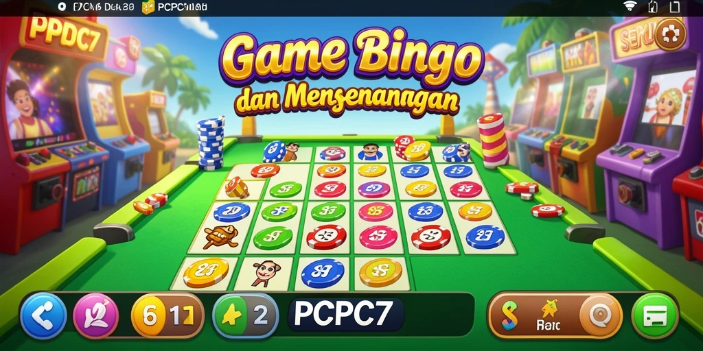 Tampilan gameplay seru dari PCPC7 di dalam aksi Bingo.