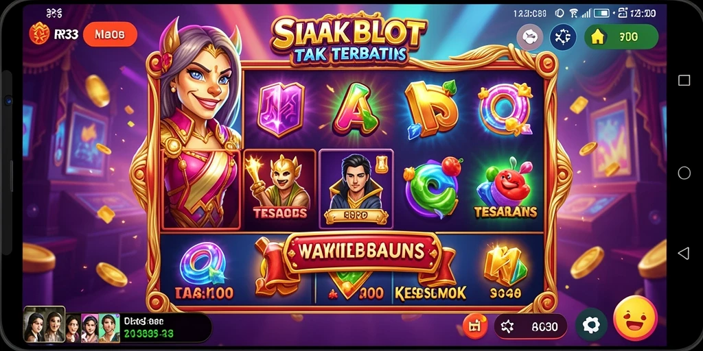 Screenshot gameplay RR33 menampilkan keseruan permainan slot.