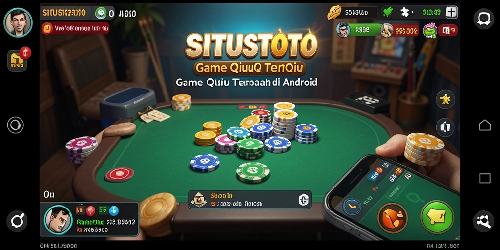 Screenshot gameplay QiuQiu yang seru dan menarik.