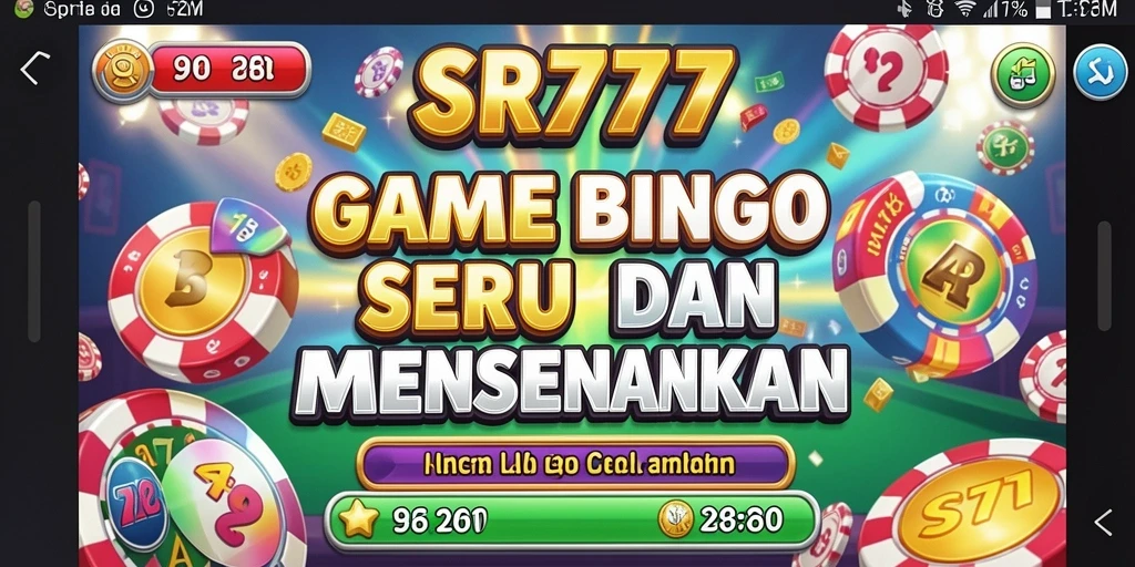 Gameplay Bingo yang seru dan interaktif di SR777.